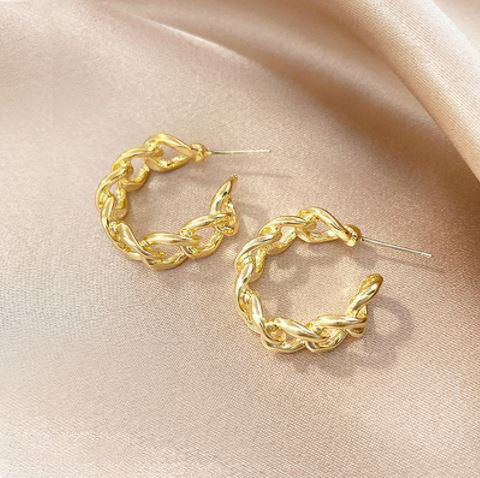 Latest Gold Hoop Earring Designs||Ear Piercing Ideas for Girls | Designer  earrings, Mangalsutra designs, Gold hoop earrings
